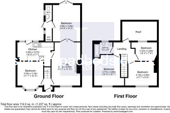 Lovely four bed property with separate lounge
